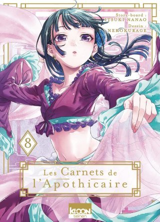 Les Carnets de l'apothicaire T. 8 & T. 9 - Par Natsu Hyuuga, Itsuki Nanao & Nekokurage - Éd. Ki-oon