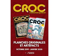 « Croc, l'exposition qu'on rit » présentée à la Librairie Z