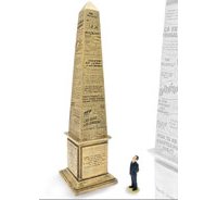 Angoulême 2017, J-8 : l'obélisque de René Goscinny