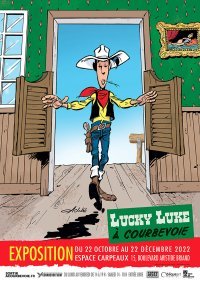 Lucky Luke chevauche à Courbevoie 