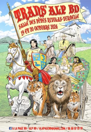Trans'Alp BD Édition 2024 - Nivolas Vermelle (38)