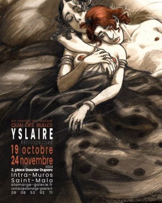 Yslaire à A la Galerie La Marge (Saint-Malo)