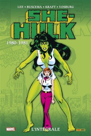 She-Hulk intégrale T. 1 – Lee, Buscema, Kraft & Vosburg – Panini Comics