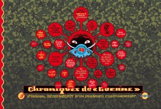Chroniques de « Guerre » - Journal dessinécrit d'un premier confinement – Par Zou – Ed . Le Fond la forme, la forme le fond