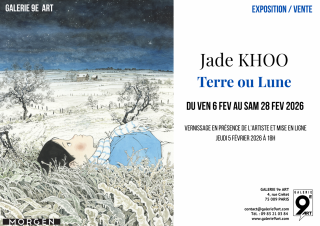 Galerie 9e Art (Paris) : Exposition Jade Khoo - Terre ou Lune 