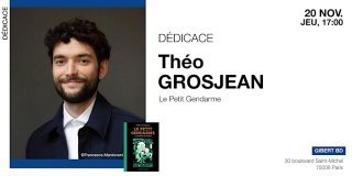 Théo Grosjean chez Gibert Sain-Michel (Paris)