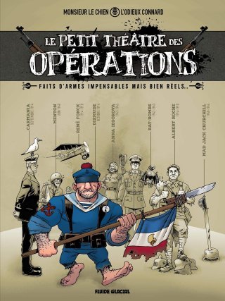 Le Petit théâtre des opérations T. 1 - par Monsieur le chien et Julien Hervieux - Fluide glacial