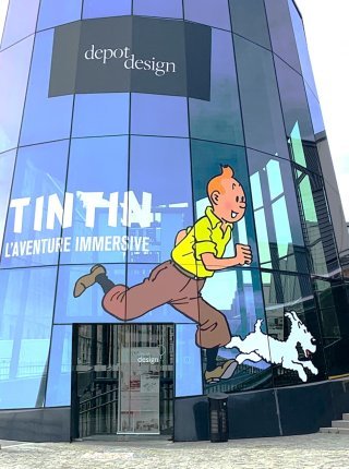 Tintin et son aventure immersive débarquent à Bruxelles