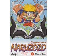 Naruzozo l'apprenti nainja T1 : Mission sushi - Par Kato & Kurito - ECDL (Pastiche et Parodie manga)