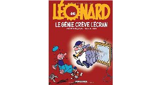 Léonard T. 46 : Le Génie crève l'écran - Par Bob De Groot & Turk - Le Lombard