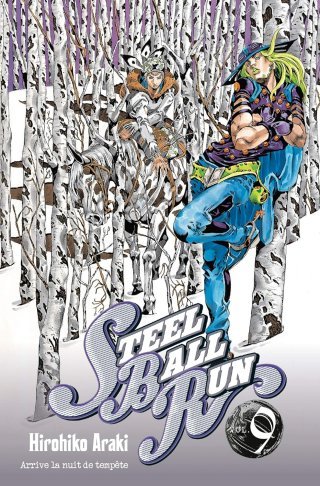 Steel Ball Run T9 - Par Hirohiko Araki - Tonkam