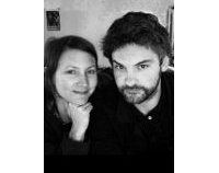 Céline Fraipont et Pierre Bailly ("Le Muret") : "Notre livre s'est imposé comme cela, en noir et blanc." 