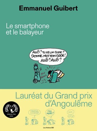 Le Smartphone et le balayeur - rupture de style chez Emmanuel Guibert ?