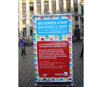 Bruxelles BD 2009 : la plus grande planche de BD du monde