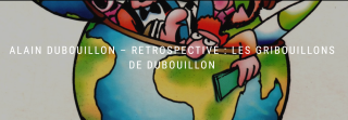 Expo BD et dessins de presse : Les gribouillons de Dubouillon à la Galerie Art-Maniak (Paris) 