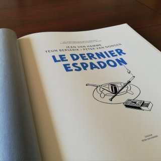 Un exemplaire du "Dernier Espadon", le prochain Blake et Mortimer, en vente pour... 5 000 € !
