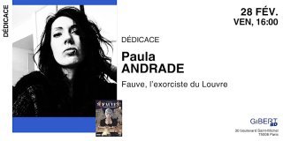 Paula Andrade ("Fauve") chez Gibert Saint-Michel (Paris)