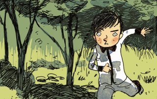 Exposition Édith "La maison jaune" à la Maison de la BD de Blois