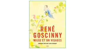 Goscinny, de face et de profil