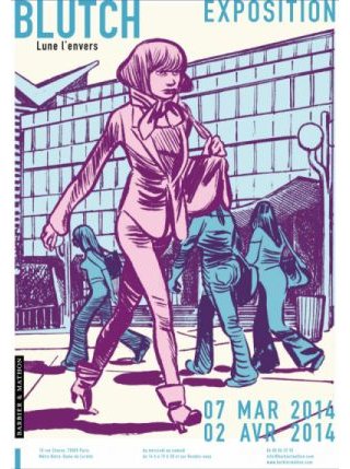 Exposition Blutch - Lune l'envers