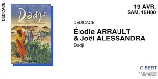 Elodie Arrault & Joël Alessandra chez Gibert Marseille