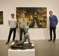 Les Fleurs du mal s'arrachent à Bruxelles : l'exposition d'Olivier Ledroit bat son plein