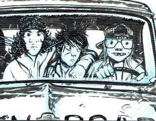 Exposition-Vente Alex W. Inker - Colorado Train - Galerie de la Bande Dessinée (Bruxelles)