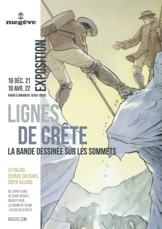 À Megève, l'exposition "Lignes de crête" place la BD au sommet