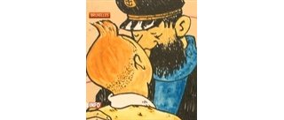 Vague de Street Art et scandale à Bruxelles : Tintin et le Capitaine Haddock mis à « l'honneur »