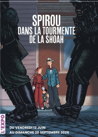Spirou dans la tourmente de la Shoah à la Cité Miroir à Liège !