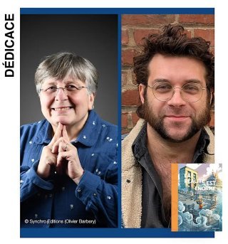 Brigitte Lecordier & Arcady Picardi en avant-première chez Gibert BD Saint-Michel