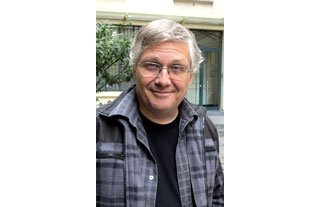 Scott McCloud dans l'exposition « L'Art invisible – La bande dessinée » à Lyon BD 2017