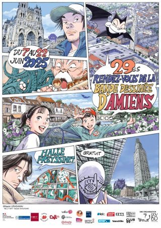 Naoki Urasawa invité aux 29e Rendez-Vous de la Bande Dessinée d'Amiens