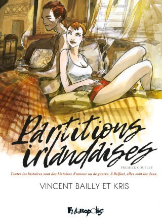 Partitions Irlandaises, premier couplet - Par Kris & Bailly - Futuropolis