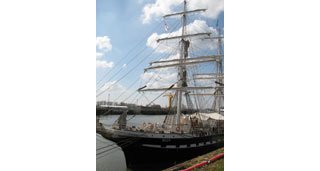 Larguez les amarres à Nantes avec le Belem