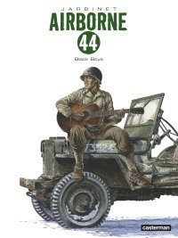 "Airborne 44" : couleurs directes en noir sur blanc