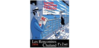 L'œuvre au noir de Loustal aux neuvièmes Rencontres Chaland de Nérac