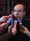 Lewis Trondheim passe un shampooing au Festival International d'Angoulême
