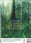 Exposition "Le singe qui aimait les fleurs" de Jean-Paul Krassinsky chez Achetez de l'Art Paris