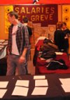 Angoulême 2011 : Le stand de l'Association occupé par les grévistes 