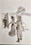 Expo-vente Gess "L'Œil de la nuit"- Premier super-héros de la fiction moderne