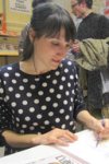 Catherine Meurisse (« Savoir-vivre ou mourir ») : « Le caricaturiste est un lièvre, le bédéiste est une tortue. »