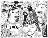 Exposition de Julie Doucet à la galerie Anne Barrault (Paris)