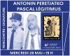 Antonin Peretjatko et Pascal Légitimus présentent « Vols au musée de la croûte » à la Librairie de Paris