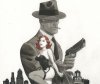 Enrico Marini à la Galerie 9e Art pour "Noir Burlesque"