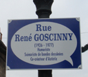 La rue René Goscinny est inaugurée