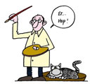 C'était au temps où Le Chat bruxellait... (Air connu)