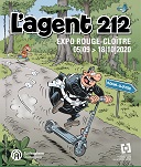 Kox et son Agent 212 font la circulation au Rouge-Cloître à Bruxelles