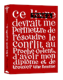 Ce livre devrait me permettre de résoudre le conflit au Proche-Orient, d'avoir mon diplôme et de trouver une femme T2– Par Sylvain Mazas – éditions Vraoum !