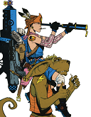 Tank Girl gare son char chez Ankama